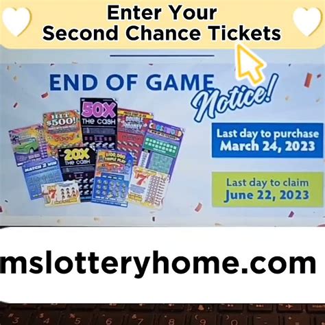 mississippi scratch off second chance.